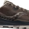Saucony Men's Peregrine 11 (35 - Gravel/Black)