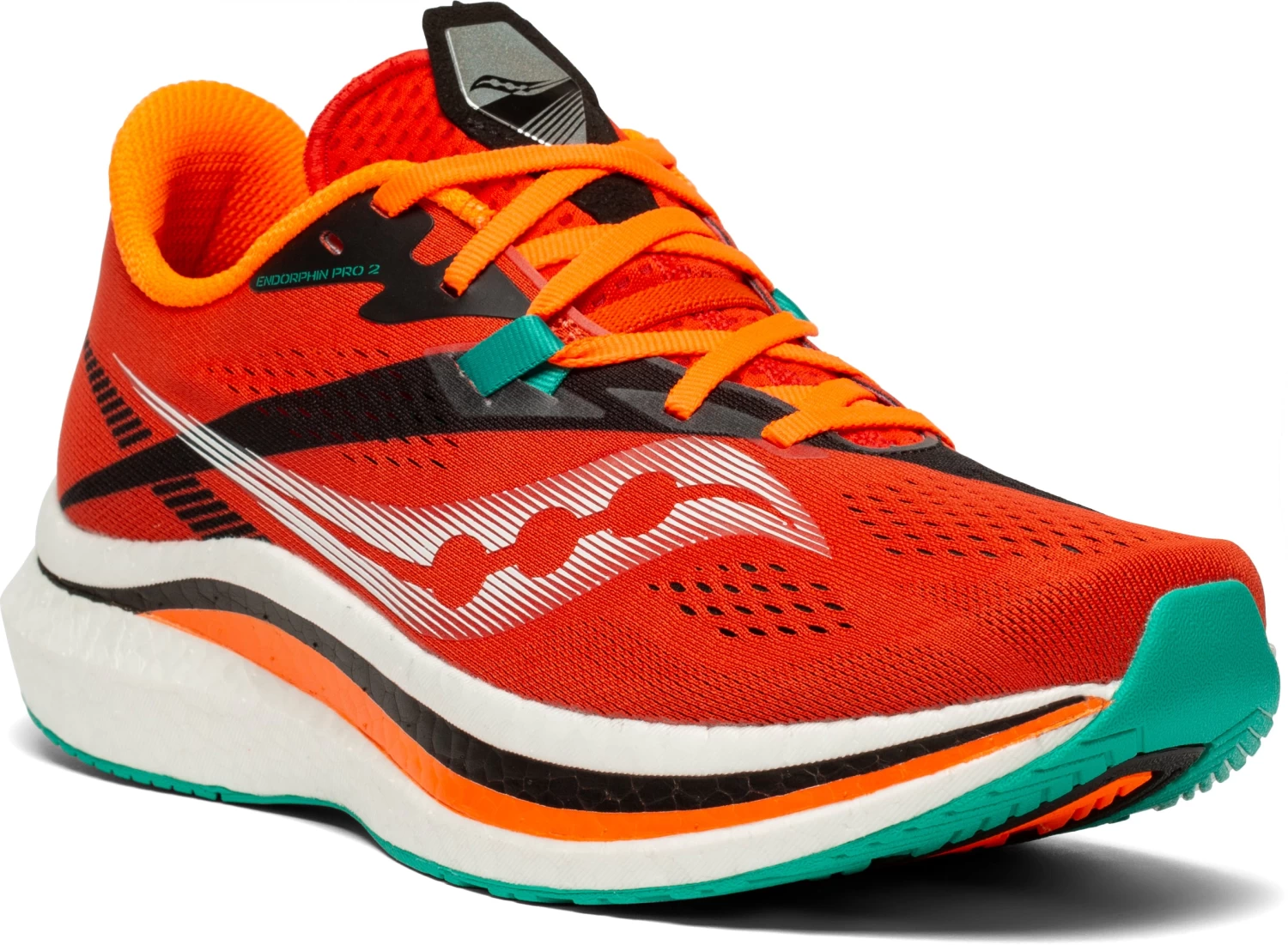 Saucony Men's Endorphin Pro 2 (20 - Scarlet/Black) 3 Saucony Men's Endorphin Pro 2 (20 - Scarlet/Black) - Image 3