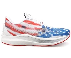 Saucony Women's Endorphin Speed 2 (76 - Red/White/Blue)