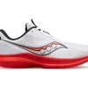 Saucony Men's Kinvara 13 (85 - White/Black/Vizi)