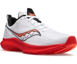 Saucony Men's Kinvara 13 (85 - White/Black/Vizi) -Saucony Store S20723 85 5