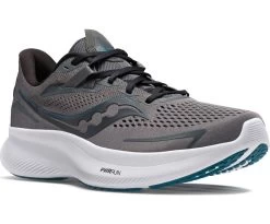 Saucony Men's Ride 15 (115 - Charcoal/Shade) -Saucony Store S20729 115 5