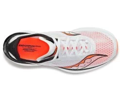 Saucony Men's Endorphin Pro 3 (85 - Black/White/Vizi Red) -Saucony Store S20755 85 3