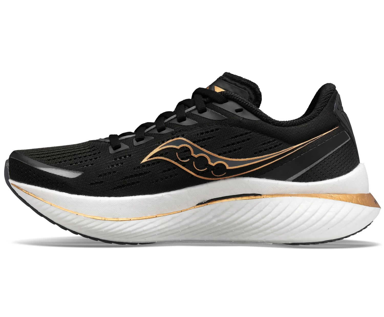 Saucony Men's Endorphin Speed 3 (10 - Black/Goldstruck) 2 Saucony Men's Endorphin Speed 3 (10 - Black/Goldstruck) - Image 2