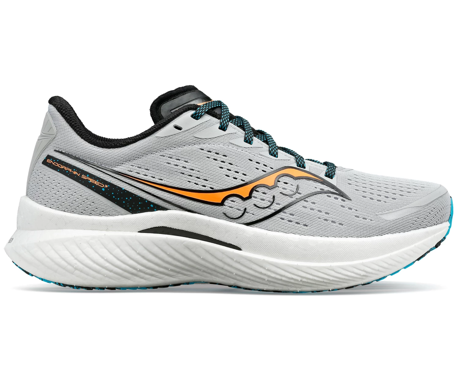 Saucony Men's Endorphin Speed 3 (27 - Concrete/VIZI) 1 Saucony Men's Endorphin Speed 3 (27 - Concrete/VIZI)