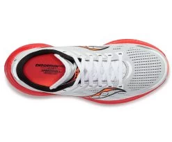 Saucony Men's Endorphin Speed 3 (85 - White/Black VIZI) -Saucony Store S20756 85 3