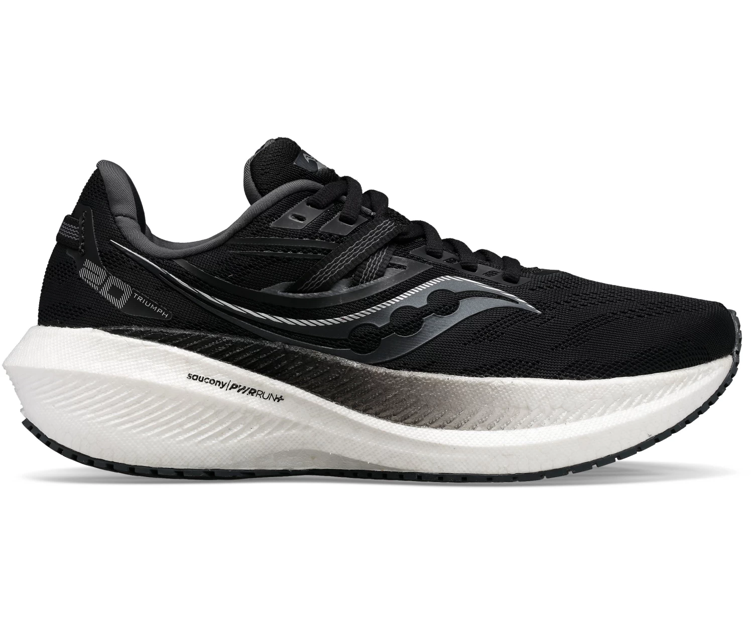 Saucony Men's Triumph 20 (10 - Black/White) 1 Saucony Men's Triumph 20 (10 - Black/White)