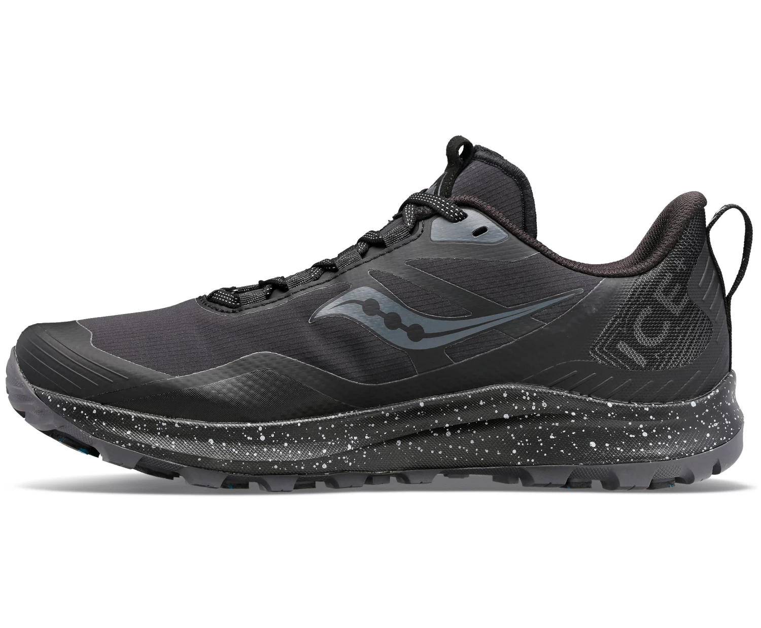 Saucony Peregrine Ice+ 3 (10 - Black/Shadow) 3 Saucony Peregrine Ice+ 3 (10 - Black/Shadow) - Image 3