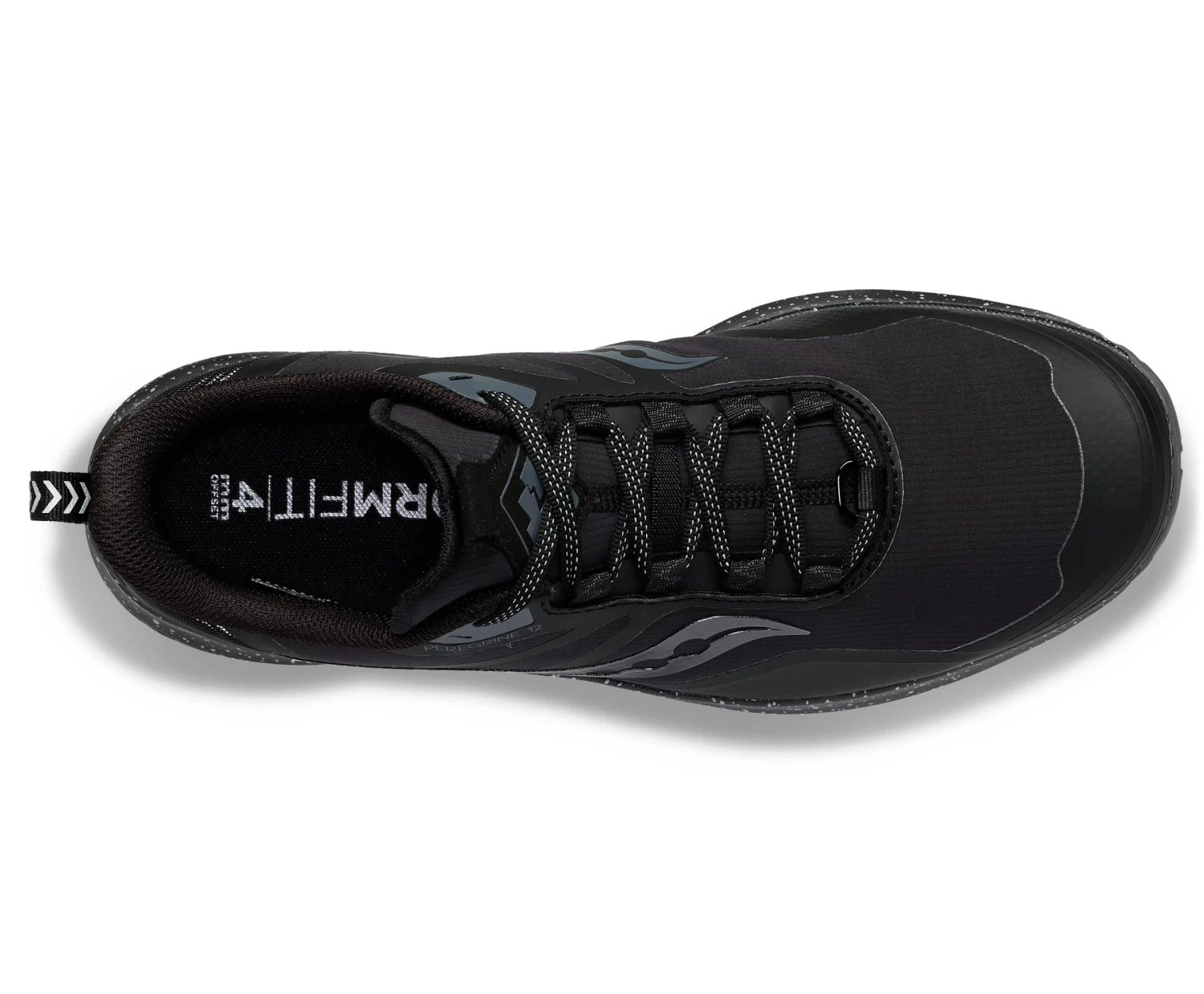 Saucony Peregrine Ice+ 3 (10 - Black/Shadow) 4 Saucony Peregrine Ice+ 3 (10 - Black/Shadow) - Image 4