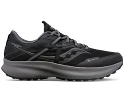 Saucony Men's Ride 15 TR GTX (10 - Black/Charcoal)