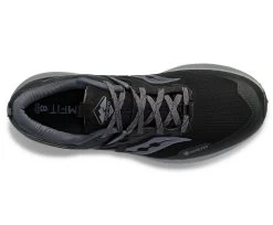 Saucony Men's Ride 15 TR GTX (10 - Black/Charcoal) -Saucony Store S20799 10 3