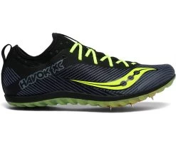 Saucony Men's Havok XC 2 (4 - Black/citron)