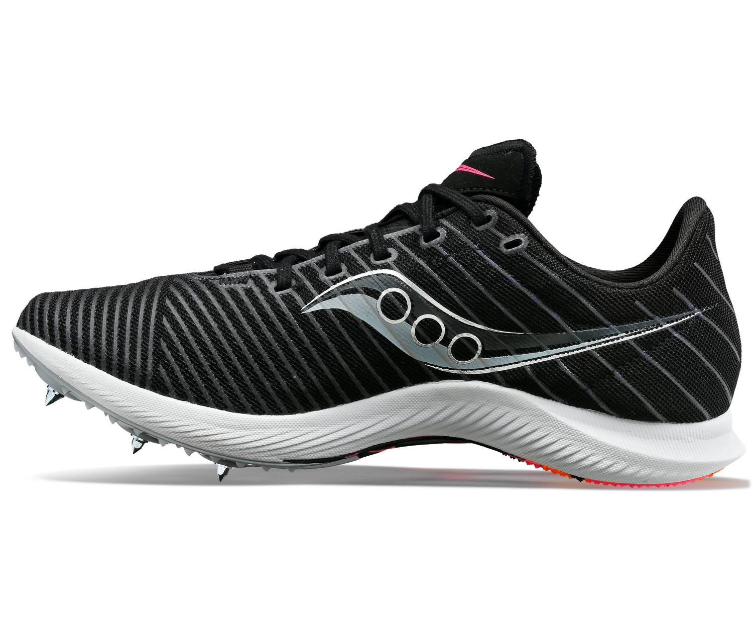 Saucony Men's Velocity MP (85 - Black/VIZI) 3 Saucony Men's Velocity MP (85 - Black/VIZI) - Image 3