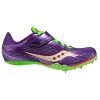 Saucony Women's Spitfire 2 (3 - Purple/Slime)