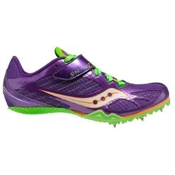 Saucony Women's Spitfire 2 (3 - Purple/Slime)