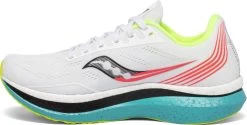 Saucony Women's Endorphin Pro (10 - White Mutant) -Saucony Store WEndorphinProMedial