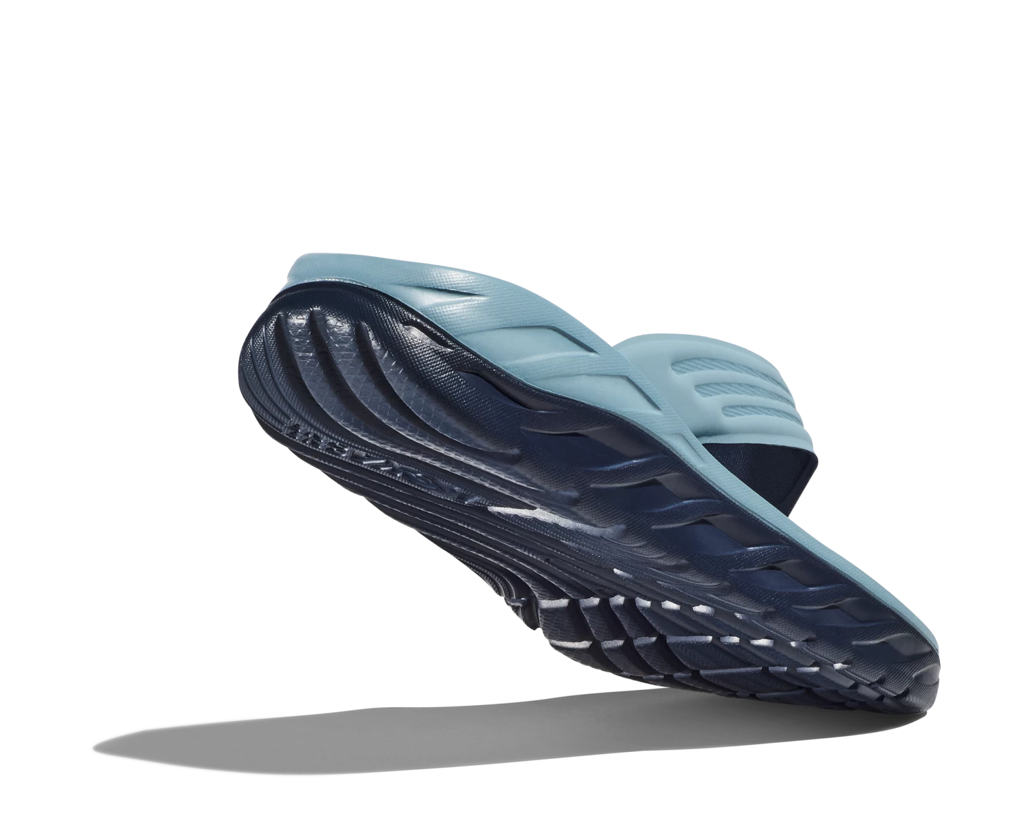 Hoka Men's Ora Recovery Flip (SBOS - Stone Blue/Outer Space) 6 Hoka Men's Ora Recovery Flip (SBOS - Stone Blue/Outer Space) - Image 6