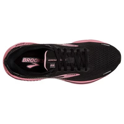 BROOKS Women's Adrenaline GTS 22 (054 - Black/Dianthus/Silver) 5 BROOKS Women's Adrenaline GTS 22 (054 - Black/Dianthus/Silver) - Image 5