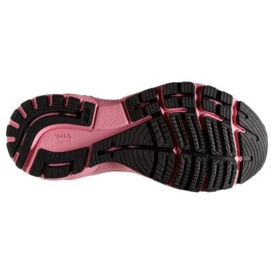 BROOKS Women's Adrenaline GTS 22 (054 - Black/Dianthus/Silver) 6 BROOKS Women's Adrenaline GTS 22 (054 - Black/Dianthus/Silver) - Image 6