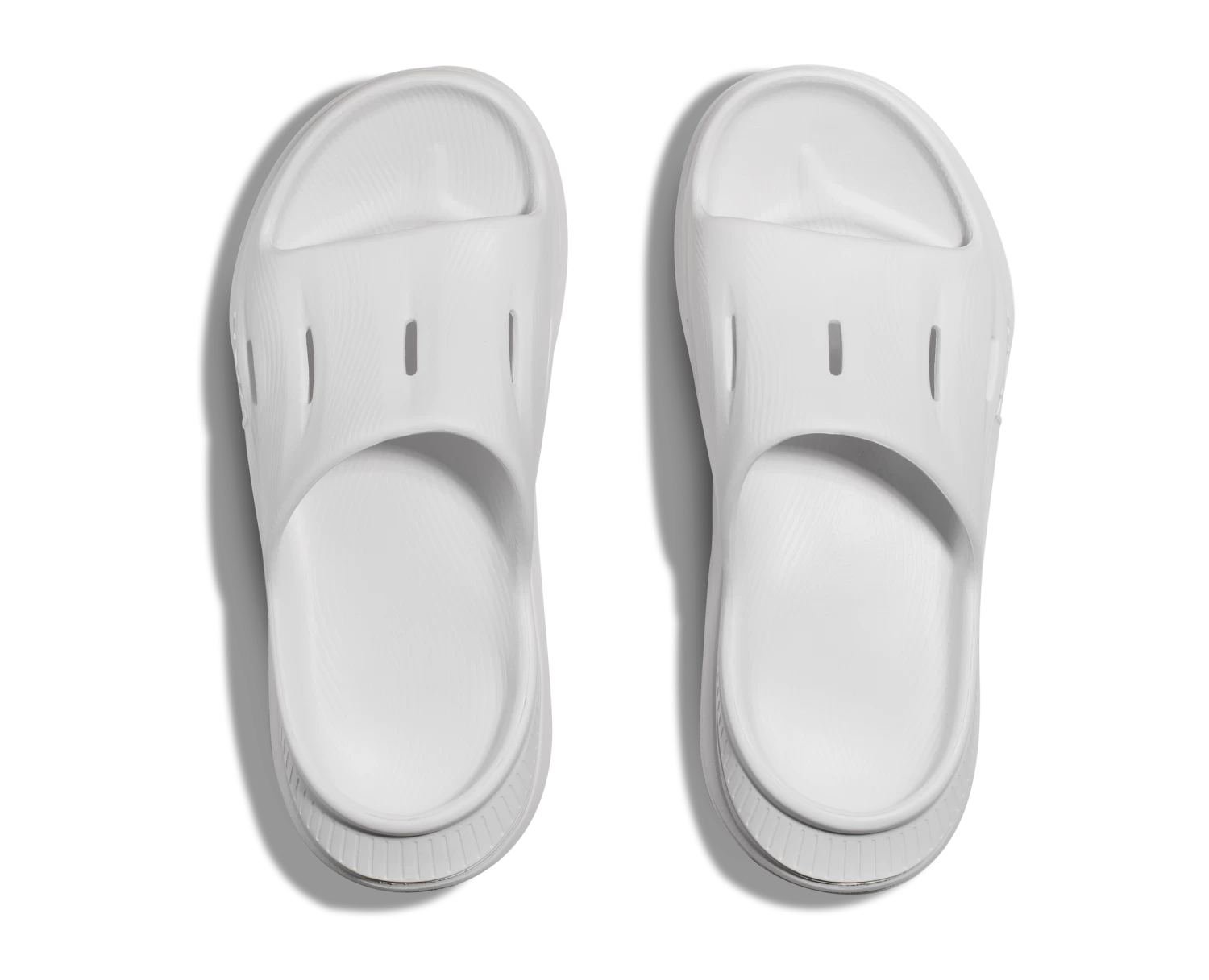 Hoka U Ora Recovery Slide 3 (WWH - White/White) 3 Hoka U Ora Recovery Slide 3 (WWH - White/White) - Image 3