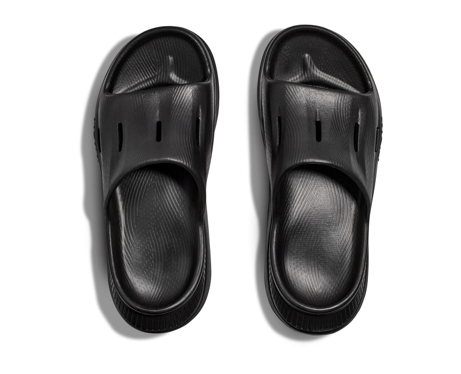 Hoka U Ora Recovery Slide 3 (BBLC - Black/Black) 3 Hoka U Ora Recovery Slide 3 (BBLC - Black/Black) - Image 3