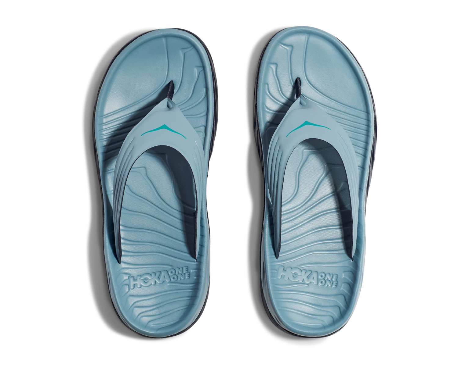 Hoka Men's Ora Recovery Flip (SBOS - Stone Blue/Outer Space) 5 Hoka Men's Ora Recovery Flip (SBOS - Stone Blue/Outer Space) - Image 5