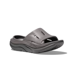 Hoka U Ora Recovery Slide 3 (GYGY - Grey/Grey)